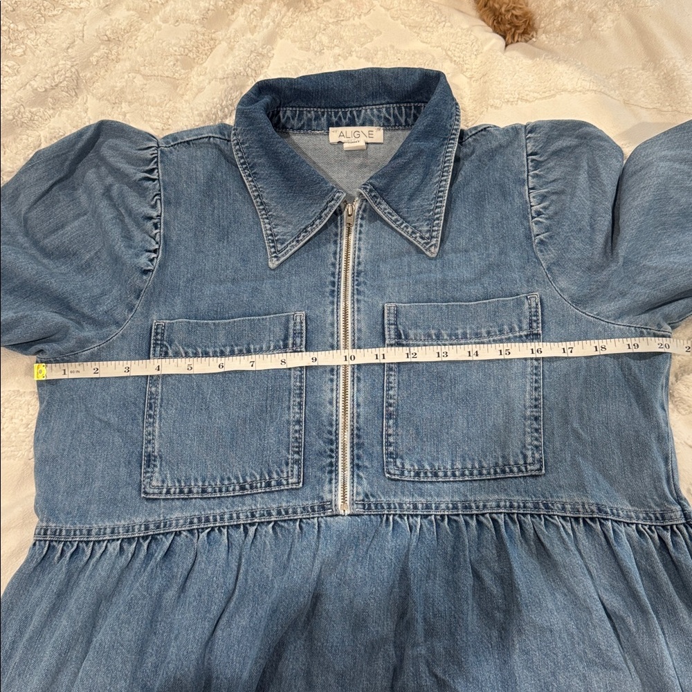 Light Denim Midi Dress - Women - Picture 10 of 11